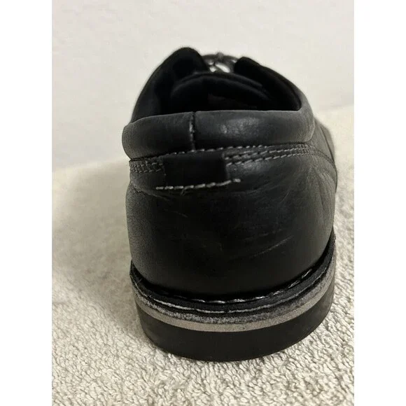 Steve Madden Men's Size 11 Harpoon Derby Oxford Black Shoes Lace-up - Picture 12 of 16